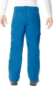 Pantalones de Esquí Impermeables Azules para Hombre, 10000 mm, Poliéster, Ropa para Nieve, Cierre de Botones, Estilo Cargo - Product Image 3