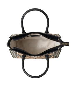 Trending Genuine Leather Handmade Checkered Western Speedy Handtooled <b>Bags</b> Vintage Women Fashion Bohemian Waterproof ZIP Closure - Product Image 3