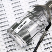 Étiquettes antivol Weldon WD0001 AM 58kHz EAS DR pour la prévention des pertes en supermarché, autocollants souples en plastique adhésifs
