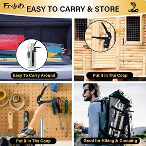 Professional Snake Tongs Collapsible Reptile Catcher Stick Rattlesnake <b>Grabber</b> <b>Tool</b> Safe Handling Equipment Heavy Duty Build - Product Image 6