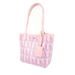 Sac à main rose à imprimé floral de grande capacité pour femmes, sac à bandoulière léger de haute qualité pour l'été - Product Image 3