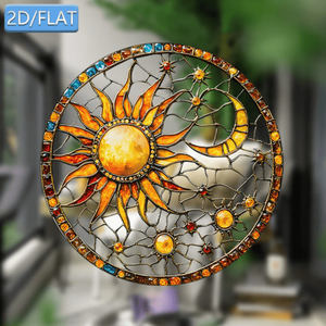 CIFbuy ที่แขวนหน้าต่างคริสตัลตกแต่งพร้อมปริซึมสีรุ้งอะคริลิกสำหรับตกแต่งบ้านสวน TikTok สำหรับบริการรับสินค้า Temu - Product Image 3