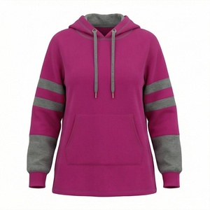 Premium Winter Pullover Hoodies <b>Men</b> Women Custom Printed Breathable 100% Cotton Long Sleeves Casual Plaid Sweatshirts Activewear - Product Image 1