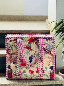 Bolso Tote de Lona de Color Sólido con Cadenas, Cierre de Cremallera, Estilo Bohemio, Bolso de Compras de Verano - Product Image 2