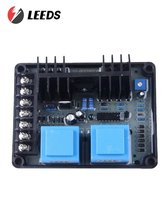 Régulateur de tension AVR pour générateur diesel triphasé LEEDS DX-7E GB140 avec matériaux en plastique et en cuivre, courant nominal 35A