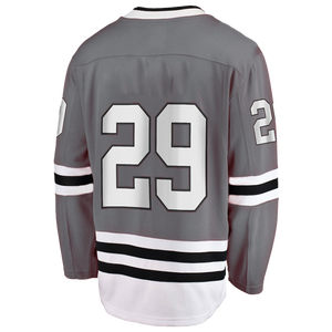 Custom Unisex Ice Hockey <b>Jersey</b> <b>Short</b> Sleeve Sports Shirt 100% Polyester Quick Dry Breathable Sublimation Transfer Print - Product Image 2