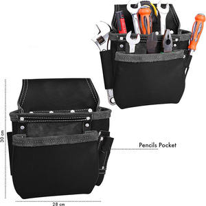 Cinturones de Herramientas de Cuero Genuino Premium Personalizados al por Mayor, Cinturones de Herramientas de Cuero Resistentes Hechos a Medida OEM - Product Image 5