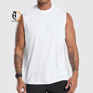 Débardeur de sport pour homme, coupe ajustée, sans manches - Product Image 5