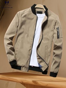 SYNR Canvas Bomber <b>Jacket</b> Glitter Print <b>Sequined</b> Logo Streetwear Unisex Winter Pullover Regular Fit Breathable Eco-Friendly - Product Image 4