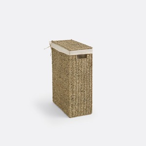 Woven Straw Laundry <b>Basket</b> Handmade Storage <b>Basket</b> Wholesale eco-friendly Made Viet Nam - Product Image 2