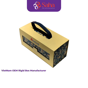 Cajas de Papel Kraft Hechas a Mano en Vietnam, Reciclables, Biodegradables, con Laminación Mate, Personalizables con Estampado en Relieve y Lámina Dorada - Product Image 4
