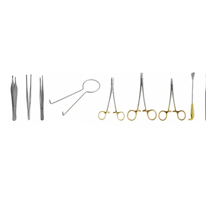 Ensemble d'instruments d'augmentation mammaire de qualité supérieure, 38 pièces, en acier inoxydable, rétracteur à fibres optiques Tebbetts, ciseaux Solz, kit d'instruments - Product Image 4