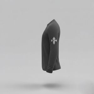 Camiseta de Manga Larga para Hombre, 100% Algodón, Calidad Premium 2026, Cuello Redondo, Estilo Holgado, Casual, Personalizable Bajo Demanda, RIVIAN ATLANTIC - Product Image 5