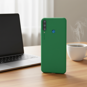 Y6p 2020 ฝาหลังสีเขียวเคสโทรศัพท์เปลือกป้องกัน - Product Image 3