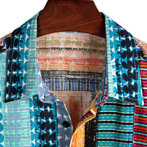 High Quality Sublimation Beach <b>Shirt</b> Custom Tropical Print Hawaiian Style <b>Shirt</b> Supplier Wholesale - Product Image 6