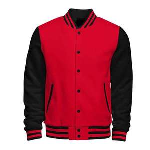 Chaquetas de Béisbol de Proveedores Directos de Fábrica, Diseño de Parches, Colores y Materiales Personalizables, Transpirables, Resistentes al Viento, para Hombre, Invierno - Product Image 2