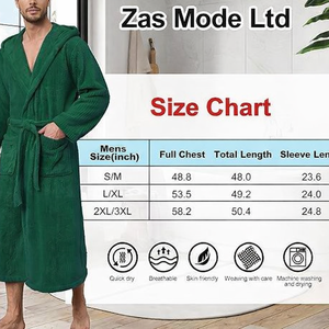 Nouvelle Arrivée - Peignoir de Bain Luxe Bio et Doux pour Homme, Prix Usine, Fabriqué au Bangladesh - Product Image 6