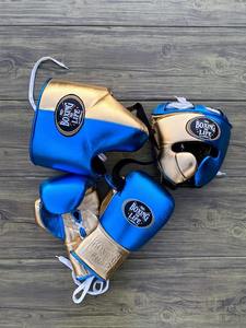 Nuevos Guantes de Boxeo de Alta Calidad, Sin Boxeo No Hay Vida, Juego de Guantes de Boxeo de Cuero Auténtico con Acolchado Multicapa y Cierre de Cordones en la Muñeca - Product Image 5