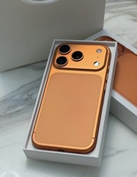 Nouveau téléphone original 17 Pro Max Orange Blanc Bleu Écran OLED 6,9 pouces 5G Double caméra Verrouillage facial Octa Core 4 Go de RAM Anglais Espagnol LTE