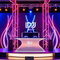 Pantalla LED Flexible P2 para Interiores, Pantalla Curva Personalizada para Mostrador de Recepción, Bar, Cabina de DJ y Centro Comercial