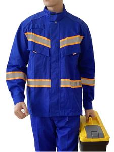 ชุดทำงานผ้าคอตตอน/โพลีเอสเตอร์ชุดทำงานแบบสั่งทำมีความปลอดภัยในอุตสาหกรรมสำหรับฤดูหนาว - Product Image 6