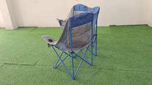 Silla de Jardín y Camping Moderna de Lujo para 3 Personas, Huy Gia CC09, Portátil, de Acero Inoxidable, Muebles de Exterior Ecológicos de Poliéster, 480 kg - Product Image 3