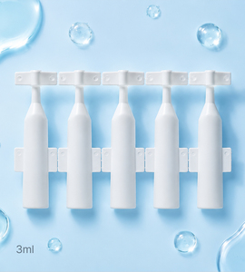 Contenant de distribution en plastique blanc à 5 compartiments connectés, 1,5 ml, emballage multi-compartiments avec bouchon à vis pour crème pour les yeux et huile essentielle - Product Image 2