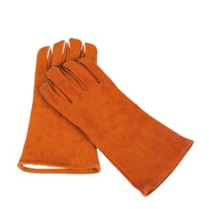 ถุงมือหนังวัวแท้ขายดี ถุงมือทำงานบุผ้าฝ้ายกันน้ำ ป้องกันมือ ถุงมือนิรภัยสำหรับงานเชื่อม - Product Image 2