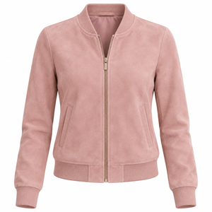 Chaqueta Bomber de Algodón de Alta Calidad para Mujer, con Cierre, Diseño Moderno, Acolchada, con Perlas, Transpirable, Estilo Urbano, con Remaches - Product Image 6