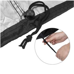 Funda Impermeable y Resistente al Sol para Chimenea Cuadrada de 30x30x12.5 Pulgadas, Tela Oxford 420D Gruesa, Accesorios para Muebles de Patio Exterior - Product Image 5