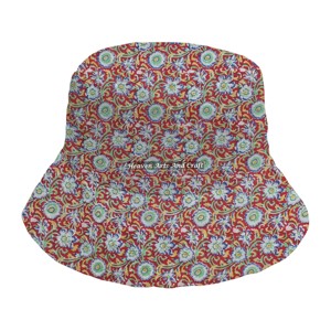 Vente d'usine – Nouveaux chapeaux bob matelassés personnalisés à imprimé intégral, avec logo sur mesure, pour hommes et femmes, haute qualité - Product Image 4