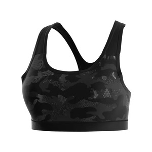 Women’s Halter Neck Backless Sports Bra – Padded Yoga Crop Top Fitness Gym Running Activewear with Custom Logo - Product Image 1