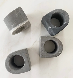 Wholesale Supplies Marble Napkin Ring Holder High Quality Customizable <b>Table</b> <b>Decoration</b> Handicrafts <b>Top</b> Price - Product Image 3