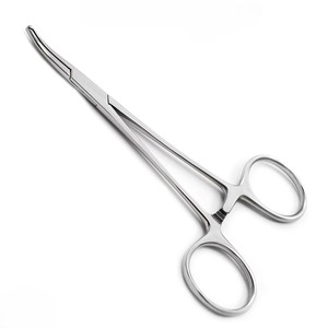 Pinzas Hemostáticas Curvas Halsted para Mosquitos, 140mm, 13-043-140, Instrumento Quirúrgico Manual de Acero Inoxidable de Precisión, ENT General - Product Image 3