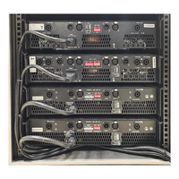 Amplificateur de puissance intelligent LS3 série T type AB+H+D, boîtier métallique, connectivité XLR, sortie audio mono, 4/2 canaux, garantie de 3 ans