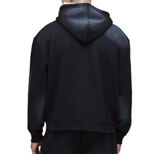 Design unique de haute qualité vierge délavé au soleil surdimensionné 100% coton tenue décontracté lourd personnalisé fermeture éclair sweats à capuche pour hommes - Product Image 2