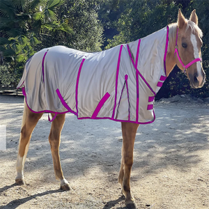 Equestrian Factory Magnetic Checkered Fabric Nylon Material Horse <b>Rug</b> Horse Blanket for Riding Horse <b>Rug</b> - Product Image 2