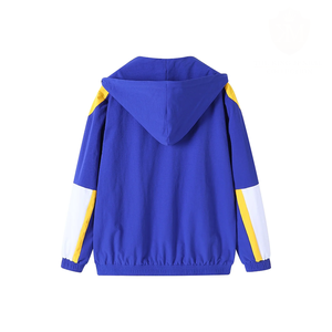 Nouvelle Veste Coupe-Vent Légère et à Séchage Rapide en Tissu Oakwood University Blue Personnalisée 2026 pour Fraternités – Idéale pour les Commandes en Gros pour les Campuses - Product Image 2