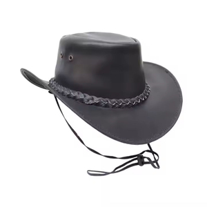 Sombrero Fedora de Diseño Clásico Personalizado al por Mayor, Sombrero Vaquero Occidental de Ala Ancha Plana de Fieltro de Lana para Hombres y Mujeres, Sombrero Vaquero Clásico - Product Image 6