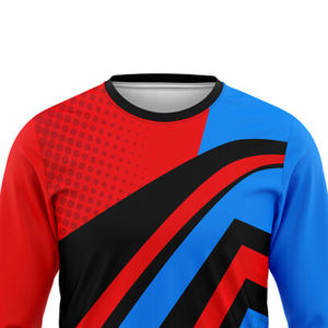 Camiseta de pesca para hombre con logo personalizado, manga larga, ropa sencilla, camiseta transpirable de manga larga para hombre. - Product Image 4