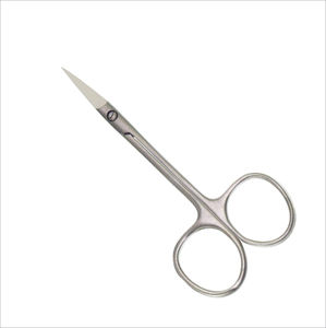 Tijeras de Manicura Premium Multiusos de Acero Inoxidable para Cutículas, Pedicura, Belleza y Cuidado Personal, para Uñas, Cejas y Pestañas, con Hoja Curva - Product Image 2