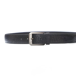 Cinturones de Cuero Genuino de Vaca Marrón de Primera Calidad para Hombre, Elegantes, Duraderos, Ajustables, Suministro al por Mayor OEM Personalizado - Product Image 5