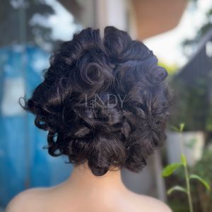 Perruque Courte Bouclée Vietnamienne Prix de Gros, Cheveux Humains Bruts, Fournisseur d'Extensions de Cheveux Humains Vierges 2025 - Product Image 2