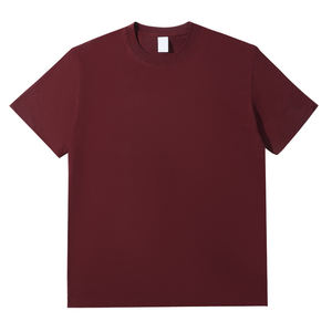 เสื้อยืดคอกลมทรงตรง ผ้าคอตตอนหนา 230 กรัม แบบยูนิเซ็กซ์ ปักโลโก้ตามสั่ง ผลิตในจีน ราคาโรงงานบังกลาเทศ รับผลิตแบบ OEM - Product Image 3