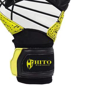 Guantes de Portero de Último Diseño, Látex Aqua, Corte Híbrido, Silicona en el Dorso, Inyección y Sublimación, Protección para Dedos y Pulgares - Product Image 6