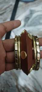 Bracelets en bois massif faits à la main avec incrustations de laiton complexes, bijoux artisanaux de caractère pour la mode bohème et la vente en gros - Product Image 2