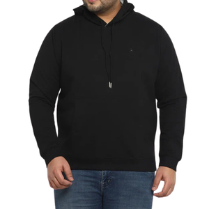 Sweat-shirts et pulls à capuche pour hommes grandes tailles, 100% coton, tricotés, respirants, anti-boulochage, pour l'hiver, vente en gros - Product Image 1