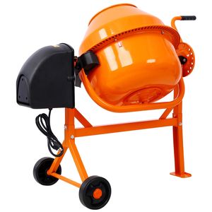 Motore Elettrico Portatile 110V AC da 3 Pollici Cubici Betoniera da cantiere per cemento, malta, stucco e mangimi - Product Image 2