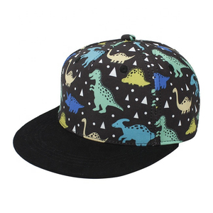 Self Industry Unisex <b>Flat</b> Brim 100% Cotton Baseball Caps Custom Snapback Sporty Common Sports <b>Hats</b> Wholesale - Product Image 1