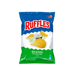 Papas Fritas Ruffles al por Mayor con Sabor a Crema Agria, Cebolla y Queso Cheddar, 82 g x 22 - Product Image 4